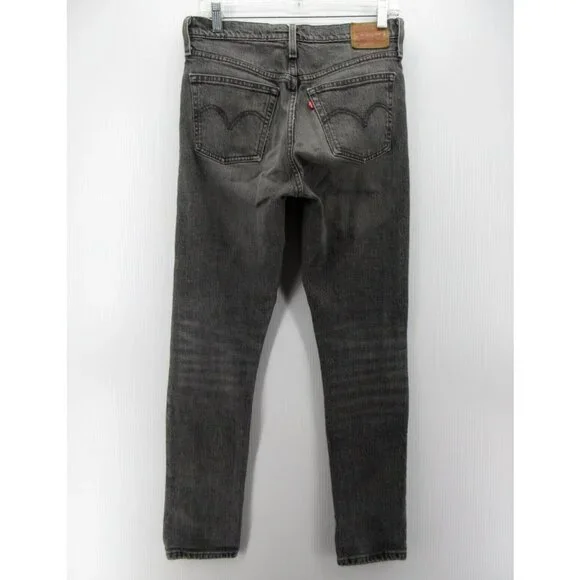 Levis 501 Jeans 28X30 Original Red Tab Button Fly Denim Slim Pants * - Picture 5 of 13